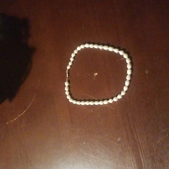 Jewelry Fake Pearl Necklace Short Almost A Choker Poshmark